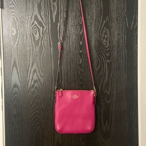 Magenta Coach Bag